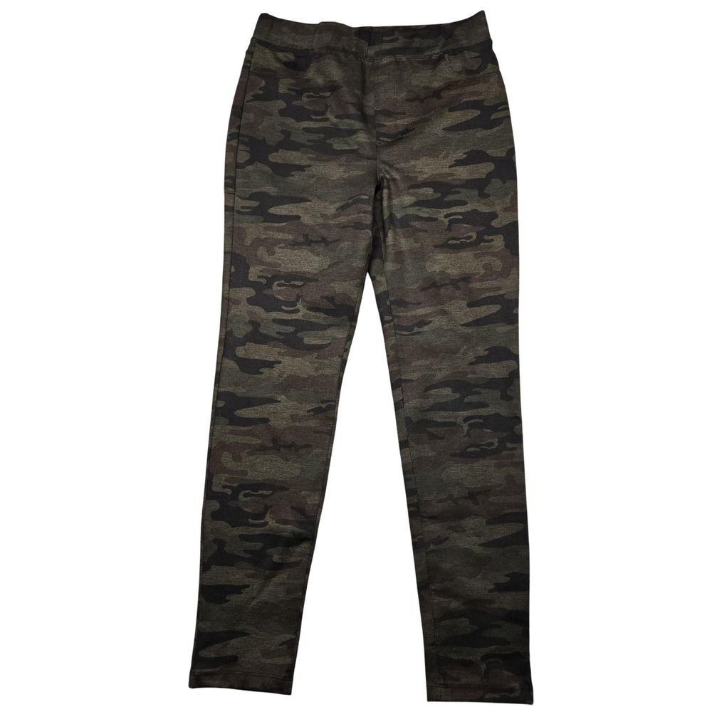 Sanctuary Jeggings Womens‎ Medium Green Camo Mid Rise Pull On Stretch Pants
